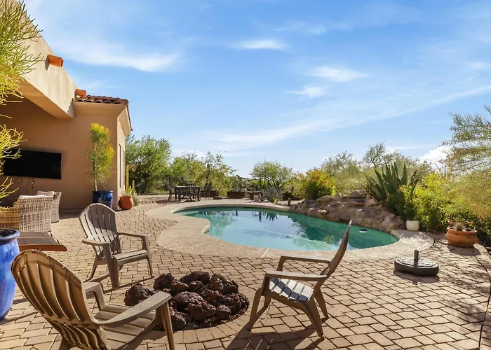 Desert Oasis With Pool Black Mountain Views *