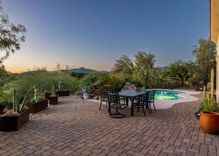 Desert Oasis With Pool Black Mountain Views Holiday home